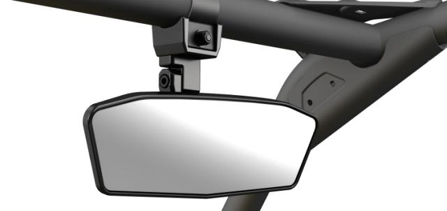Commander Maverick Aluminium Center Rearview Mirror
