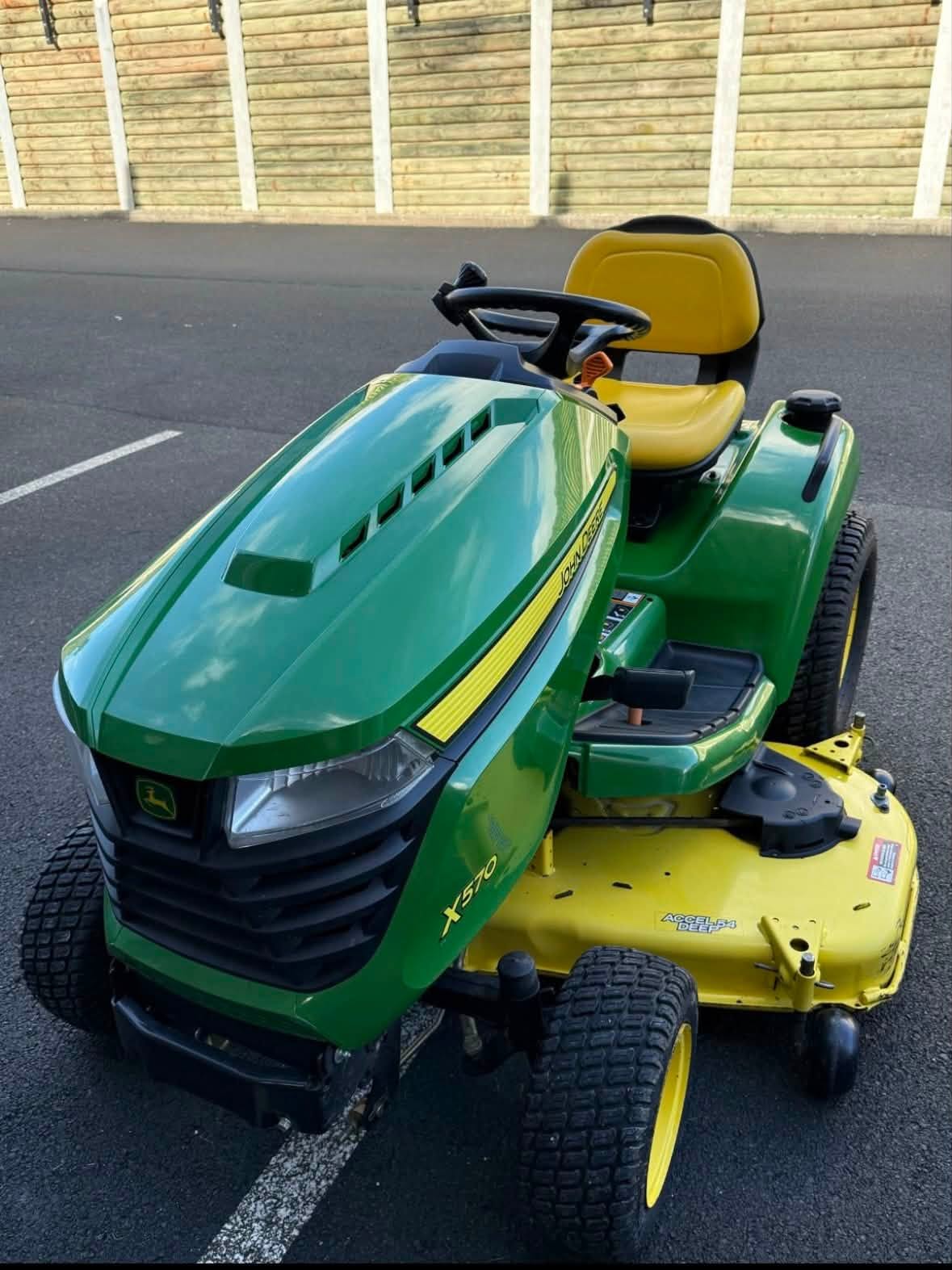 2017 John Deere X570 Ride-On Mower - Image 2