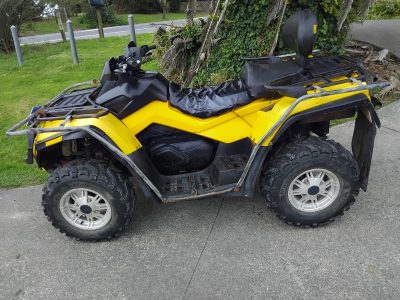 2011 Can-Am Outlander MAX 500 EFI – Twin Seat